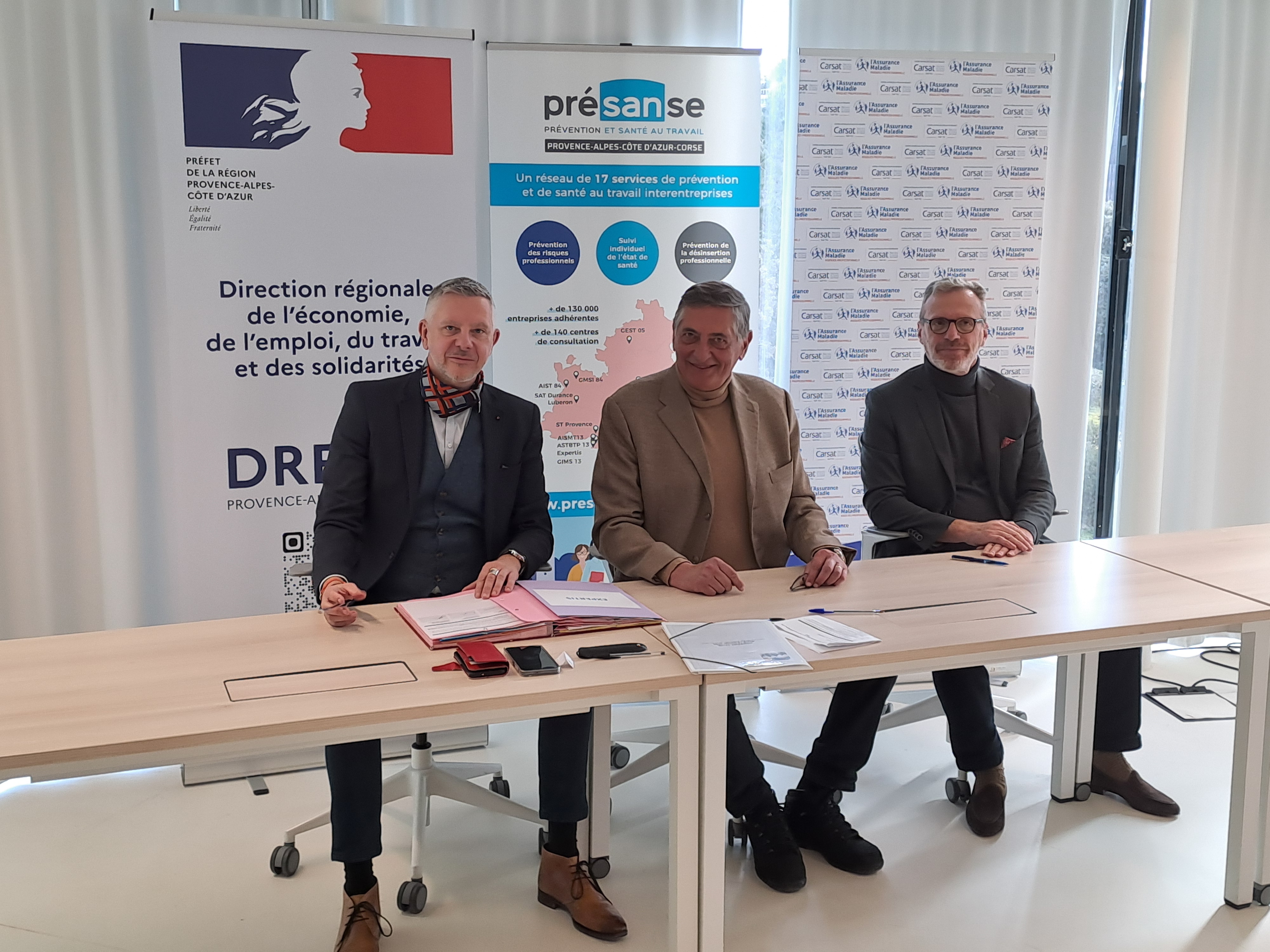 Signature des CPOM 2025-2029 : une mobilisation inédite pour la Santé au Travail en PACA